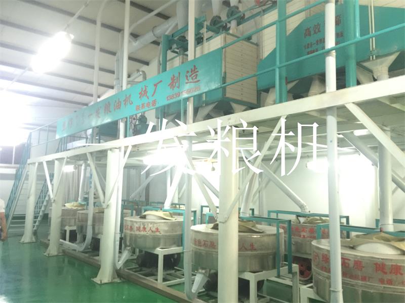 石磨等級粉機(jī)組